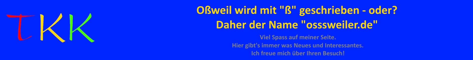 Der Oßweiler